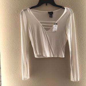 Rue 21 créame crop top NWT